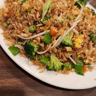 Veggie fried rice: