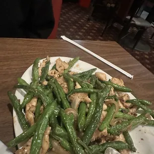 Chicken with String Beans