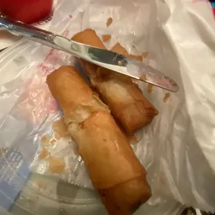 Spring rolls!