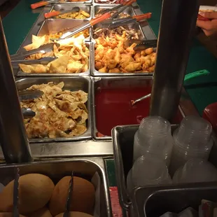 interior, chicken wings and fried chicken
