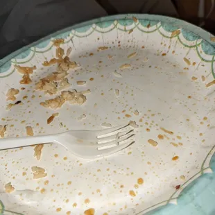 Fingernail clipping.