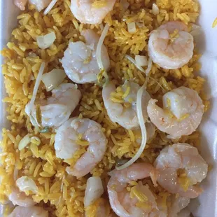 Shrimp fried rice