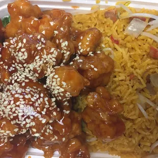 Sesame chicken