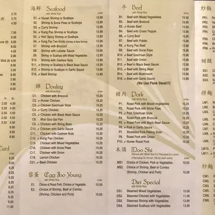 Menu Nov 2021