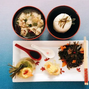 sushi and sashimi, food