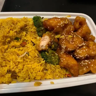 Sesame Chicken with White Meat It's good to me!