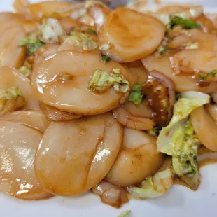 Vegetarian Shanghai Rice Cake