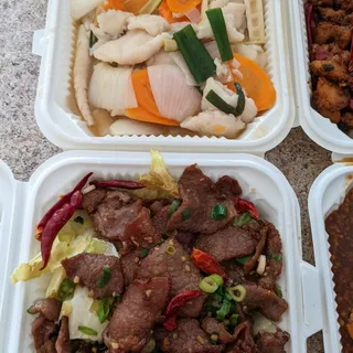 Stir Fried Fish Fillet