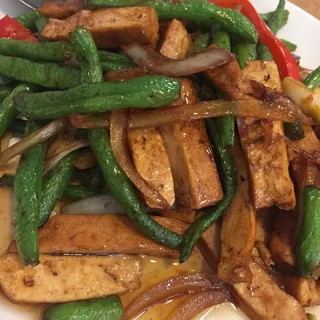 Bean Curd Strips with String Bean