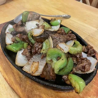 Beef on SIzzling Plate