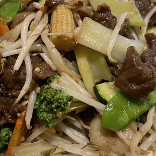 Beef chop suey