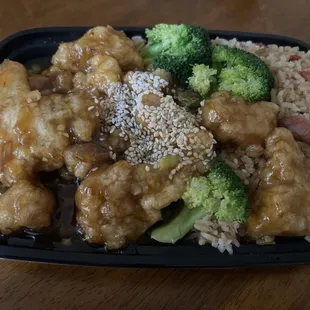 Sesame chicken