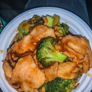 Chicken and Broccoli