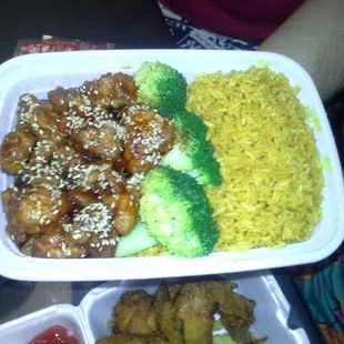 Sesame chicken