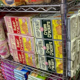 Hup Seng Cream Crackers, yeah! $3.99 each (Jan 2023) check each package carefully, I found one that was ripped.