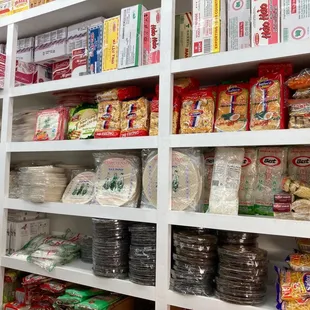 Dried noodles varieties