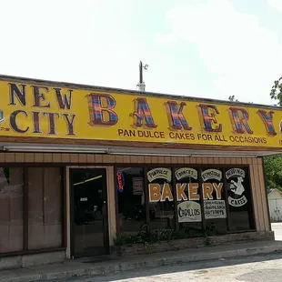 the front of the building