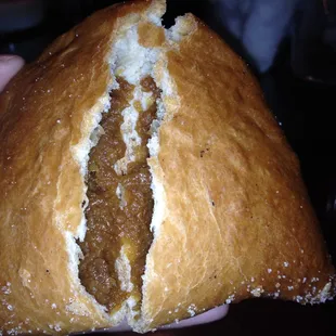 Dreamy sweet potato empanada...the BEST!