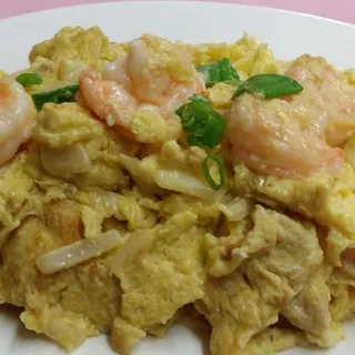 Shrimp with Scrambled Egg