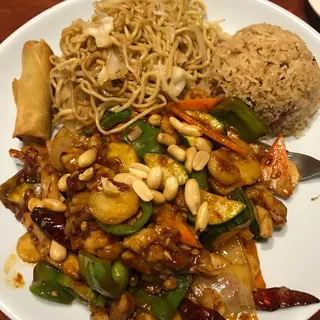 Kung Pao Chicken Combo Plate