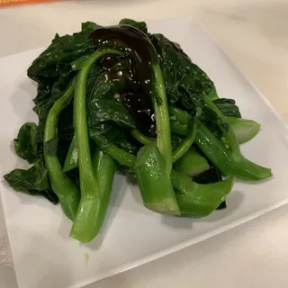 1/2 Chinese Broccoli with Oyster Sauce