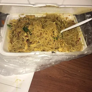 Singapore pancit! Really good
