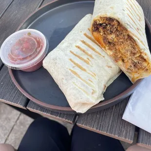 Chorizo burrito