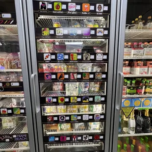 a refrigerated refrigerator