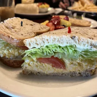 Egg salad sandwich