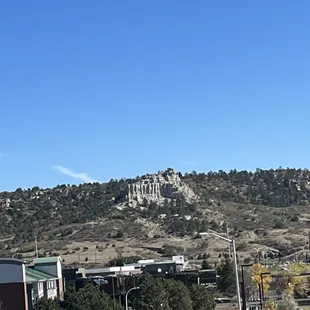 a view of the town