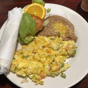 Huevos a La Mexicana