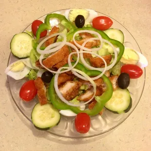 Crispy chicken salad