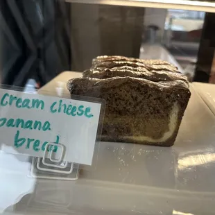 cream cheese banana bread