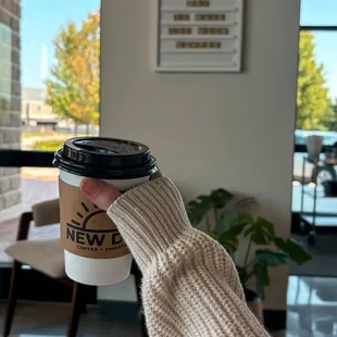 Hot honey oat milk latte