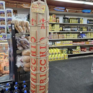 200 lb provolone cheese!