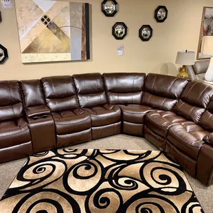 Pecos 4pc reclining sectional $1799!