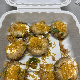 Dahi Batata Sev Poori