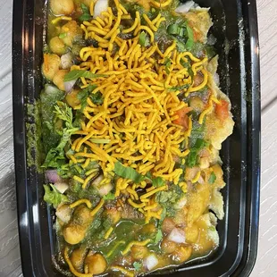 Chole Papdi Chaat