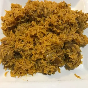 Goat biryani