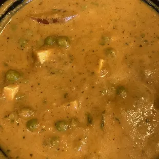 Mutter paneer