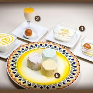 DESSERTS 1) Heavenly Rice Pudding 2) Aam Kheer 3) Rasmalai 4) Warm Gulab Jamun 5) Kulfi Style Indian Ice Cream