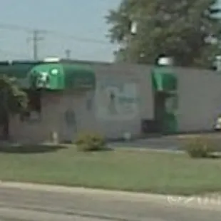 the exterior of the building