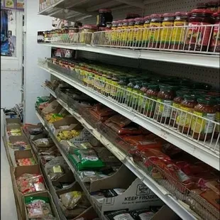 a view of a grocery store