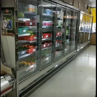 a refrigerated refrigerator