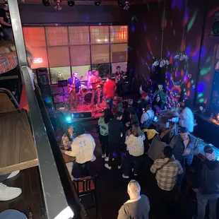 Stage from upstairs