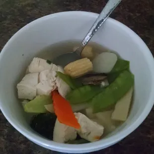 Chicken tofu vegetable