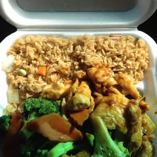 Lunch Chicken and Broccoli