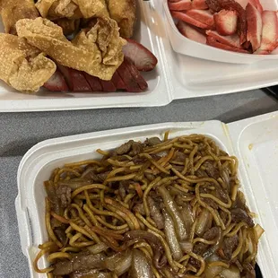 Family meal #2, we always order extra pork