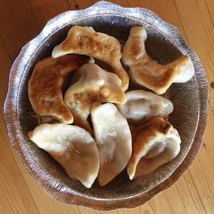 pan fried dumplings/potstickers (2016-2019)