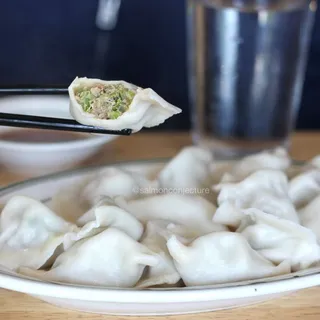 Green Pepper with Pork Dumplings